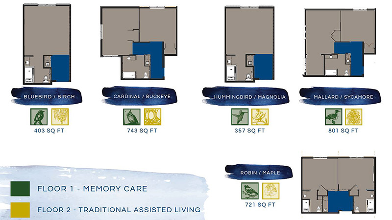 The Preserve Floor Plans
